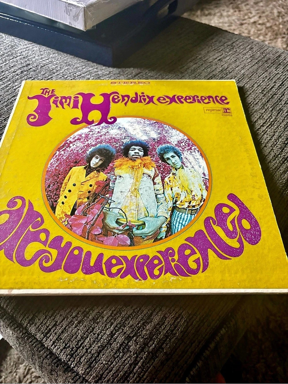 JIMI HENDRIX Are You Experienced Vinyl Record Album Yellow & Purple
Reprise Reco